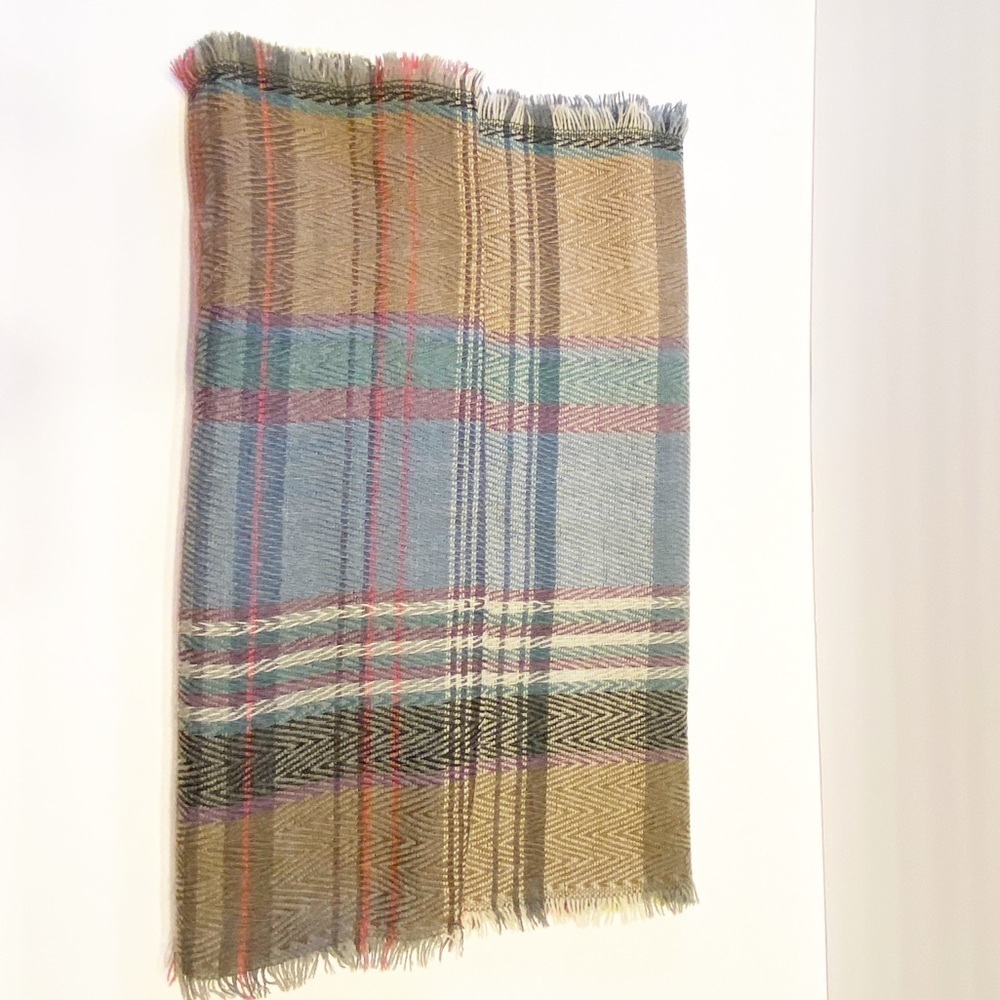 Plaid infinity‎ Scarf